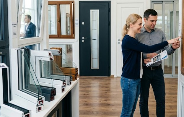 Kaip rinktis langus ir duris?